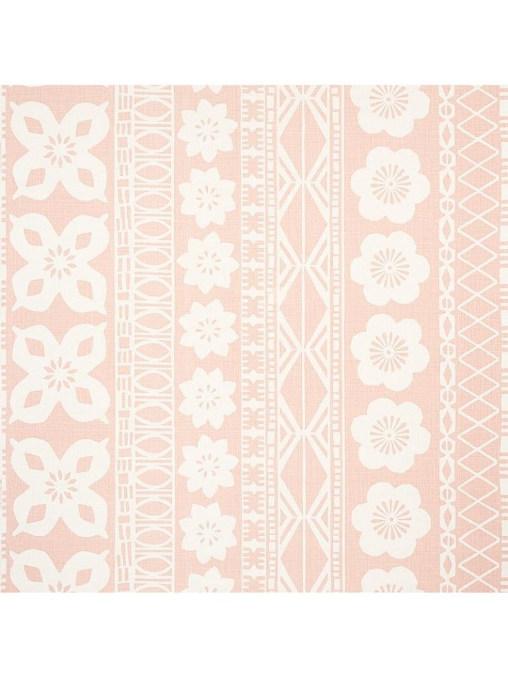 Schumacher Mrs. Howell Blush Mary McDonald South Pacific Linen Designer Fabric